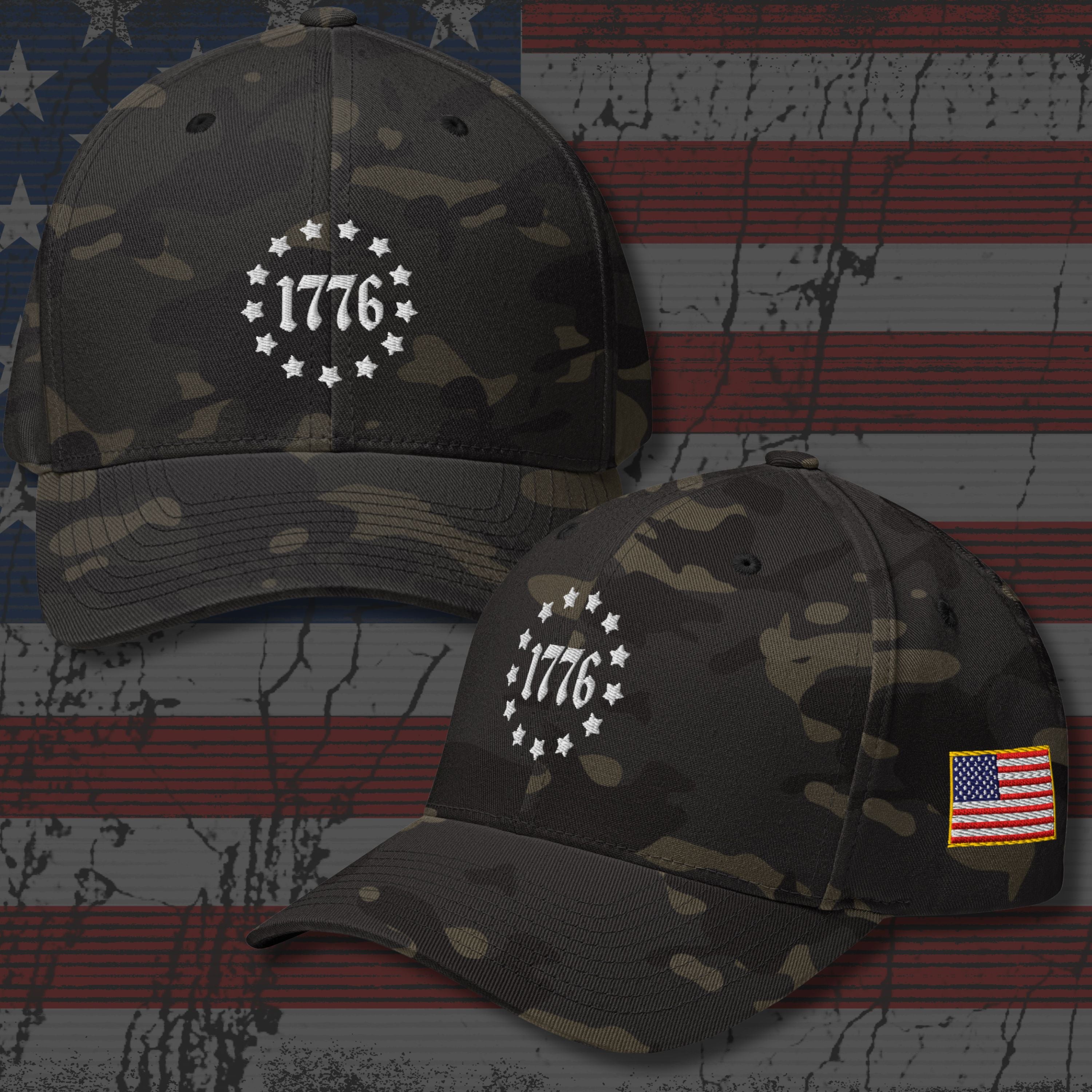 Flexfit 1776 Betsy Stars