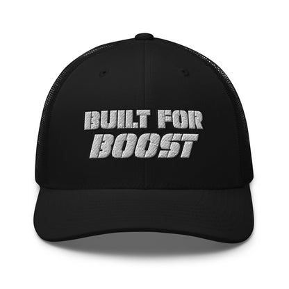 Hats Black Snapback Custom Trucker Hat to Ride In – Built for Boost Diesel Gang Hat Infidel Collective