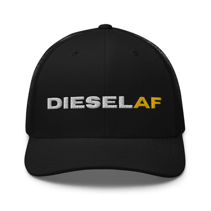 Hats Black Snapback Custom Trucker Hat to Rock the Diesel AF Lifestyle for Men & Women Infidel Collective