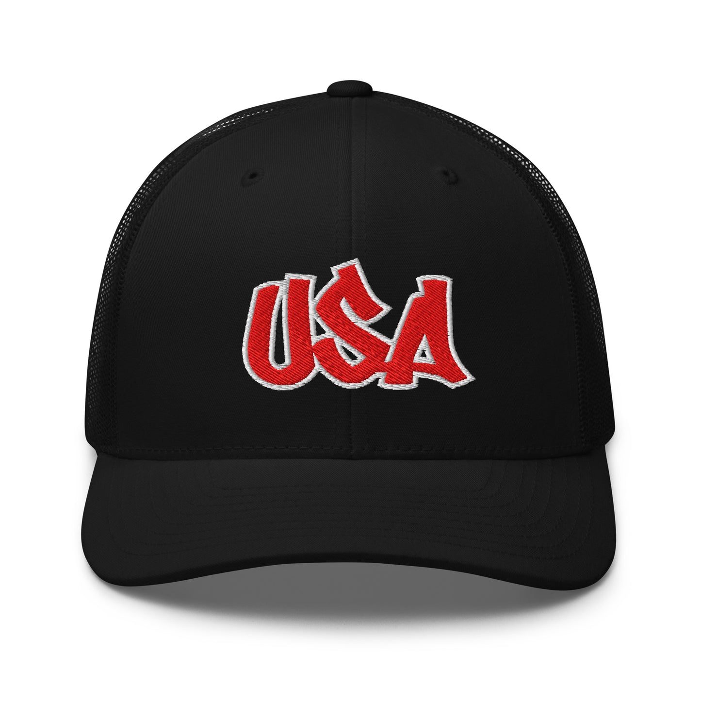 Cool USA Street Script Custom Patriotic Snapback Trucker Hats for Men & Women (20 Colors)  Infidel Collective