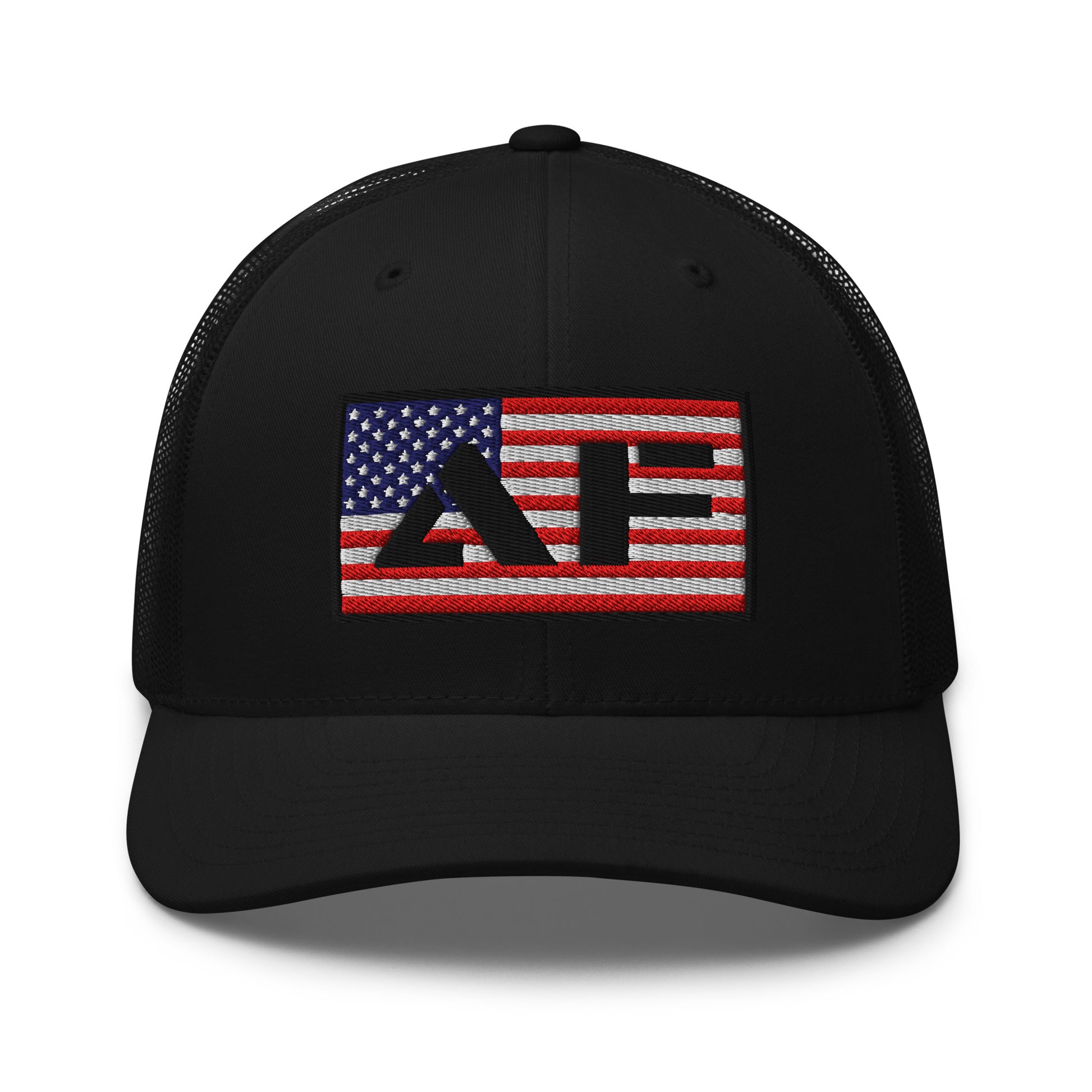 AF American Freedom Flag Snapback Custom Trucker Hat  Infidel Collective