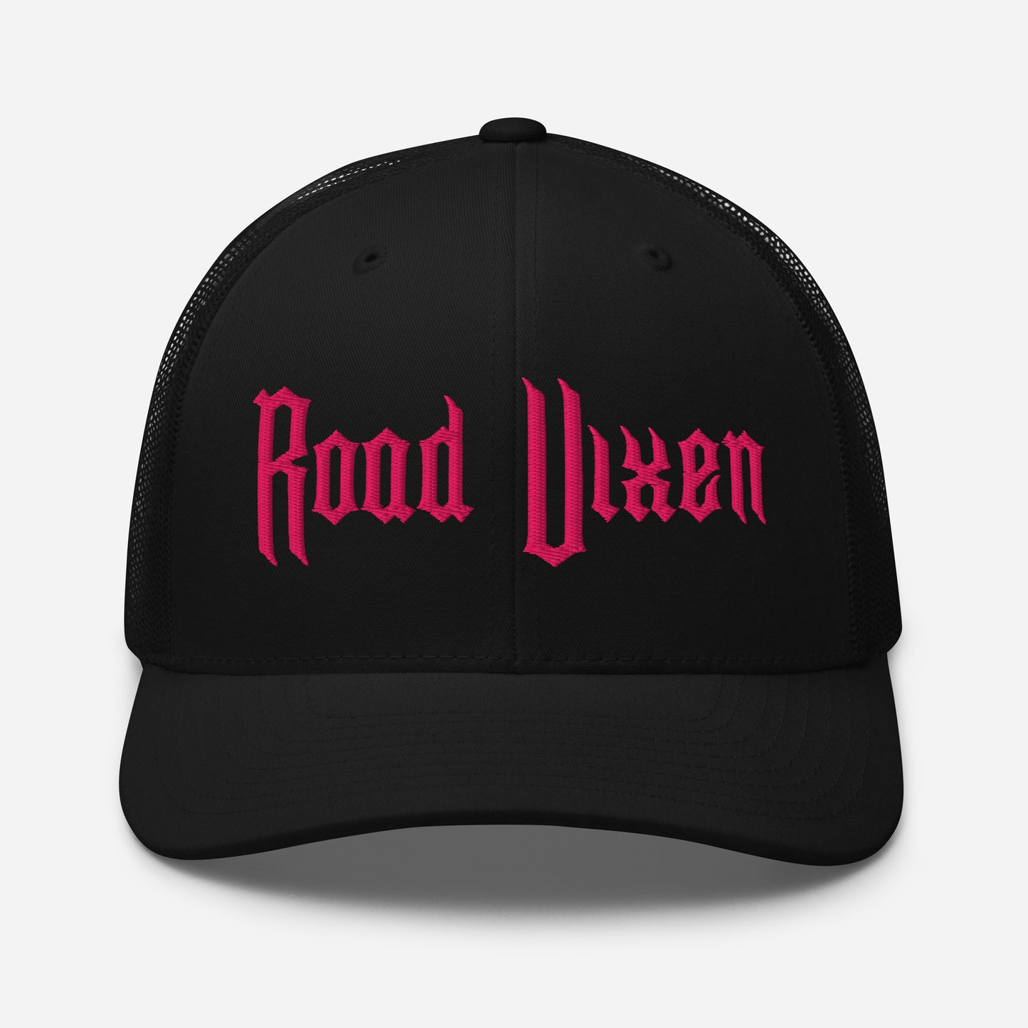 Snapback Custom Trucker Hats Road Vixen Cap for Sexy Women - Pink Stitch  Infidel Collective