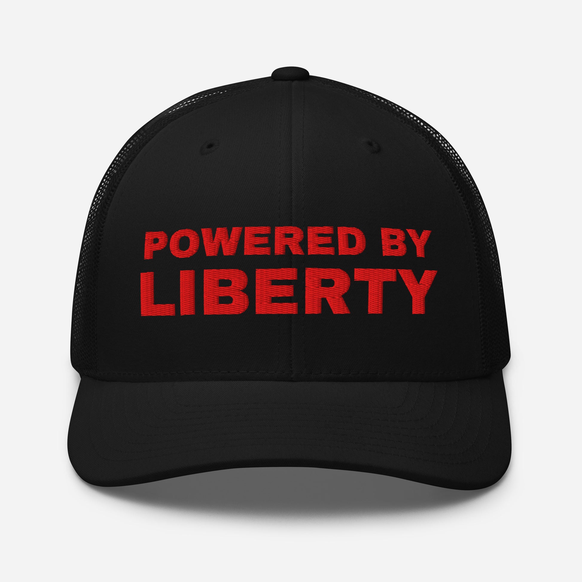 Snapback Custom Trucker Hats Powered by Liberty Cap in Red Stitching  Infidel Collective