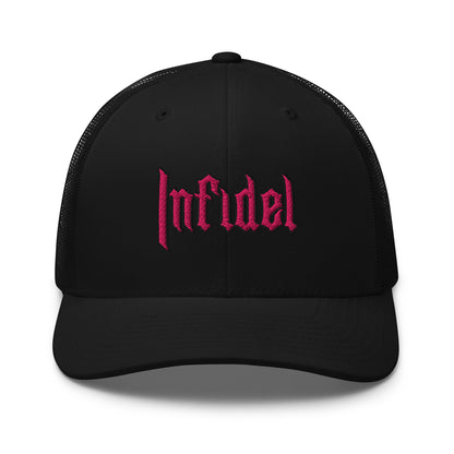 Snapback Custom Trucker Hats Cool INFIDEL Cap for Women Who Own It  Infidel Collective