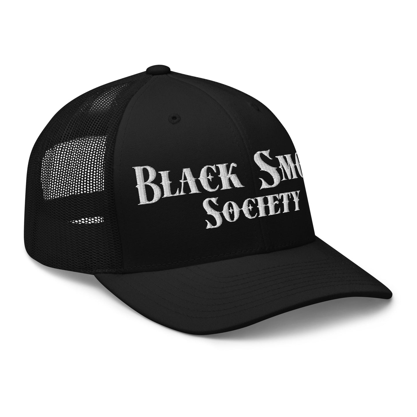 Hats  Snapback Custom Trucker Hat Black Smoke Society Cap For Men & Women Infidel Collective