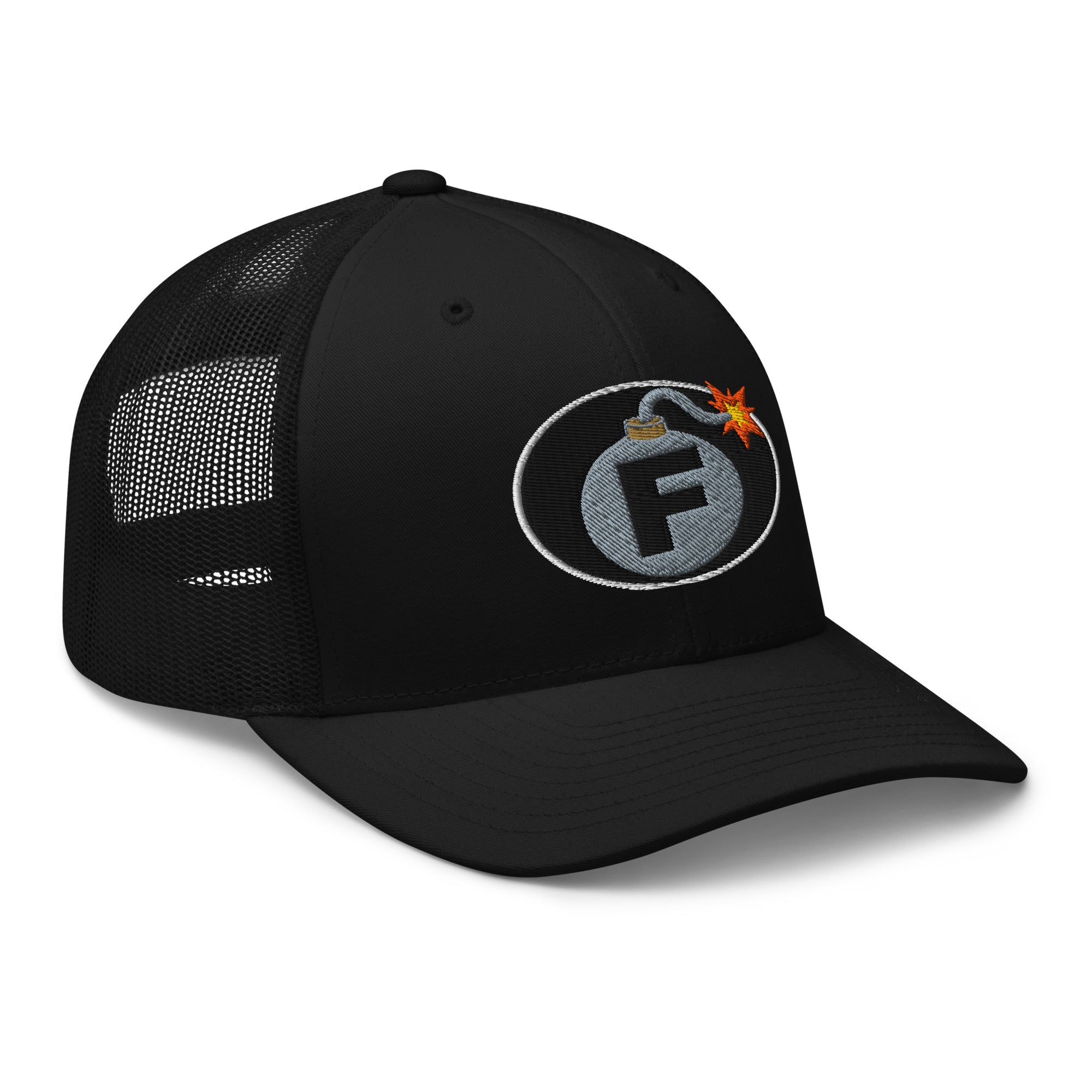 Hats  Custom Snapback Trucker Hat Funny NSFW F-Bomb Cap in 20 Colors Infidel Collective