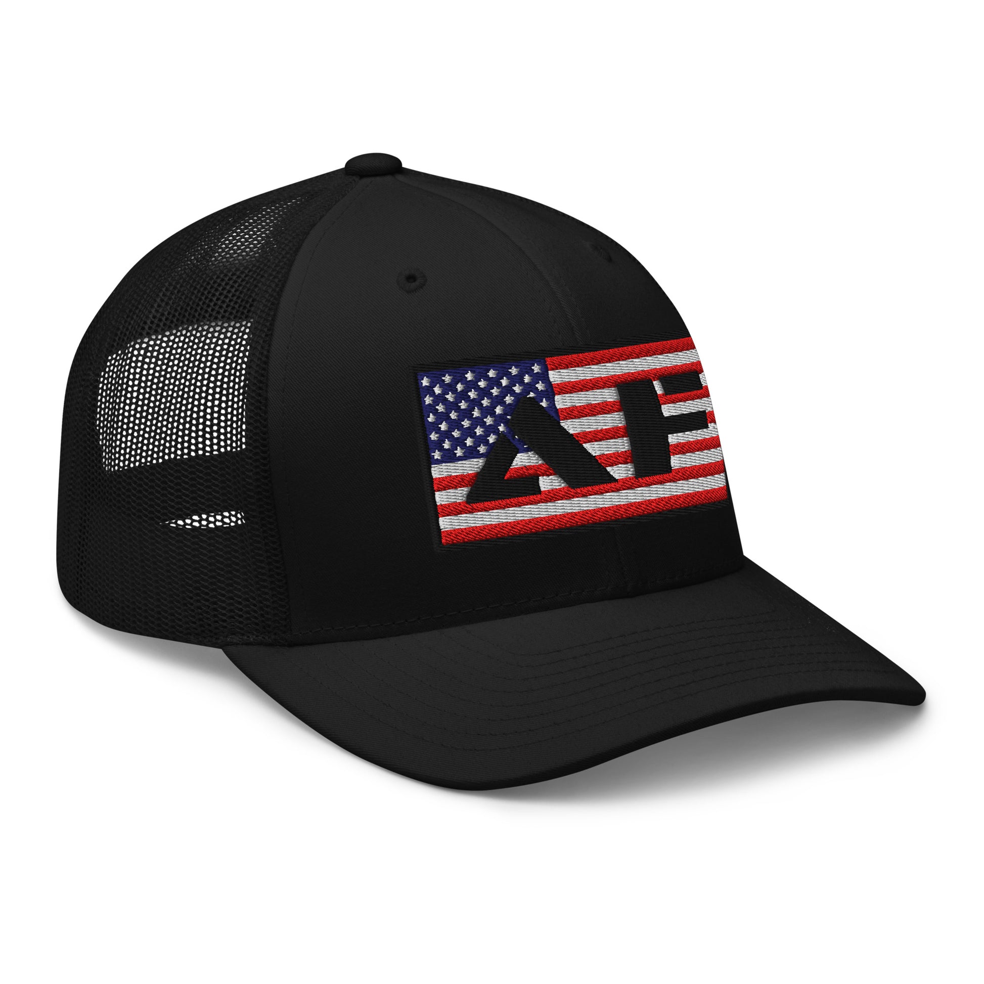AF American Freedom Flag Snapback Custom Trucker Hat  Infidel Collective