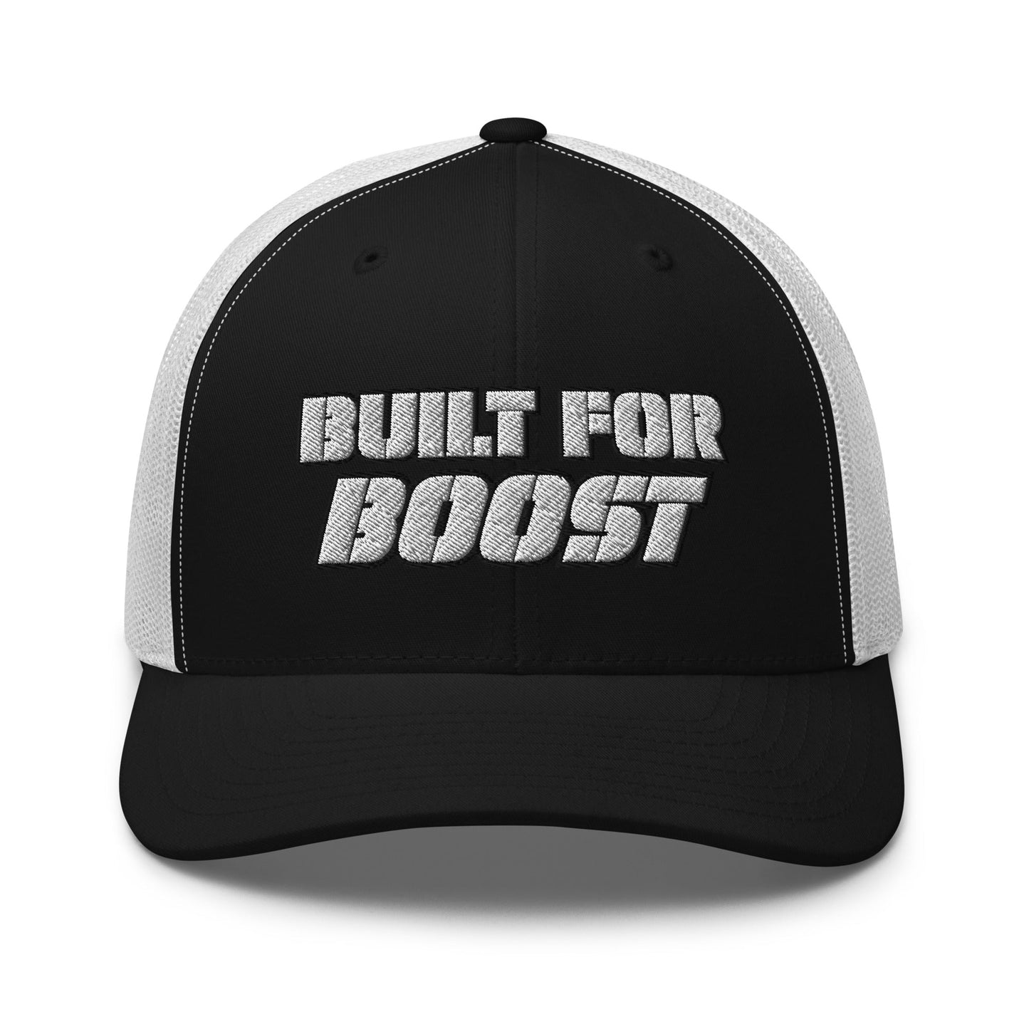 Hats Black-White Snapback Custom Trucker Hat to Ride In – Built for Boost Diesel Gang Hat Infidel Collective