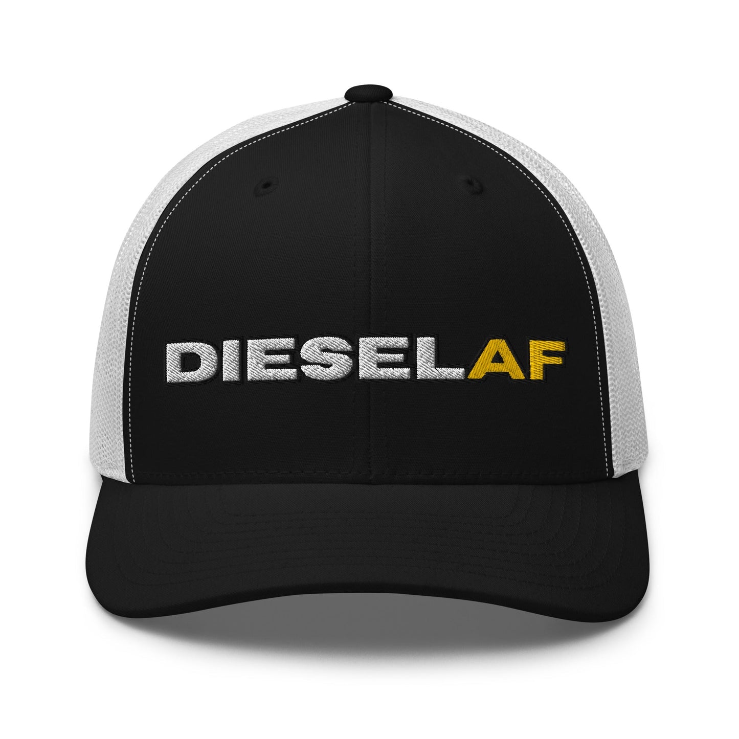 Hats Black-White Snapback Custom Trucker Hat to Rock the Diesel AF Lifestyle for Men & Women Infidel Collective