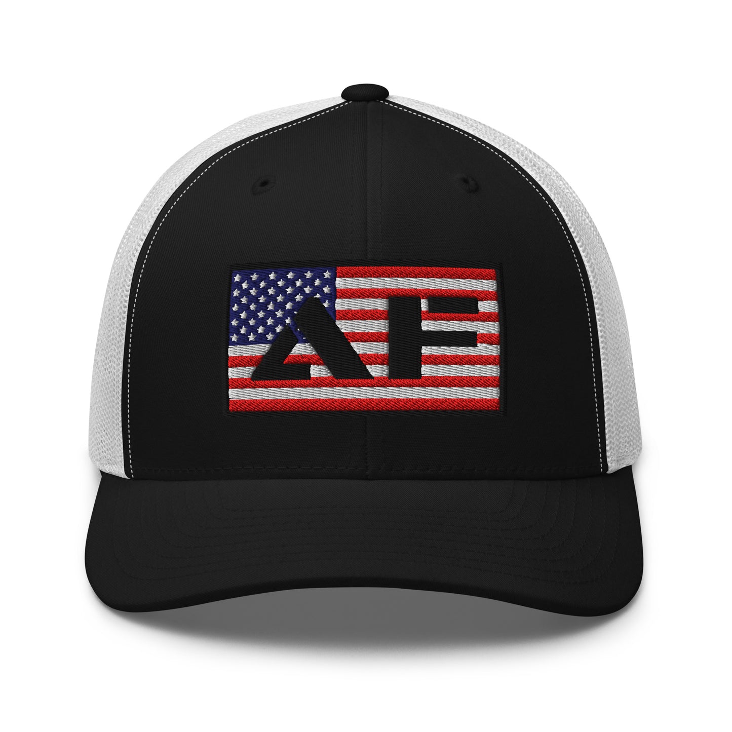 AF American Freedom Flag Snapback Custom Trucker Hat  Infidel Collective