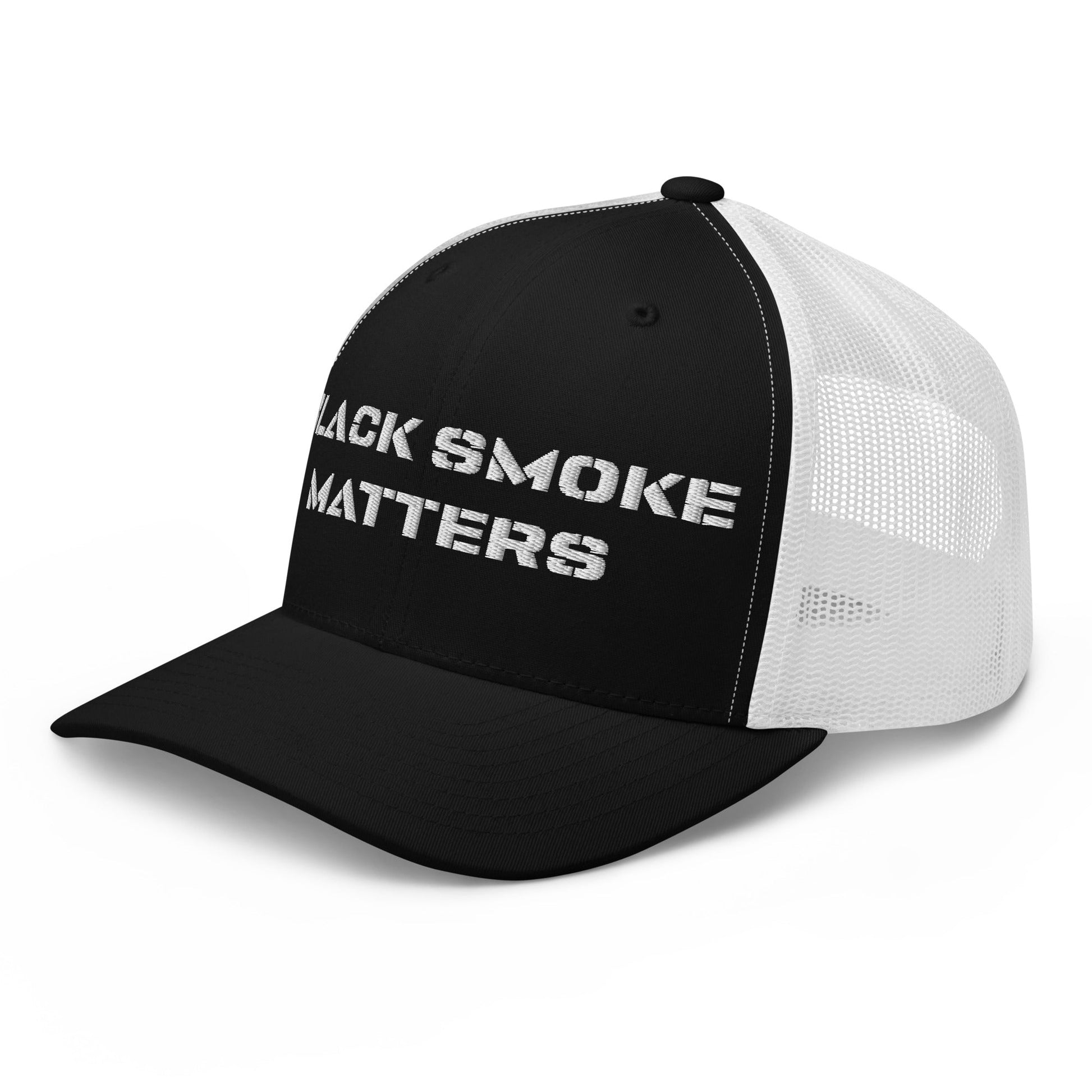 Hats  Snapback Custom Trucker Hat to Rock – Black Smoke Matters Diesel Cap Infidel Collective