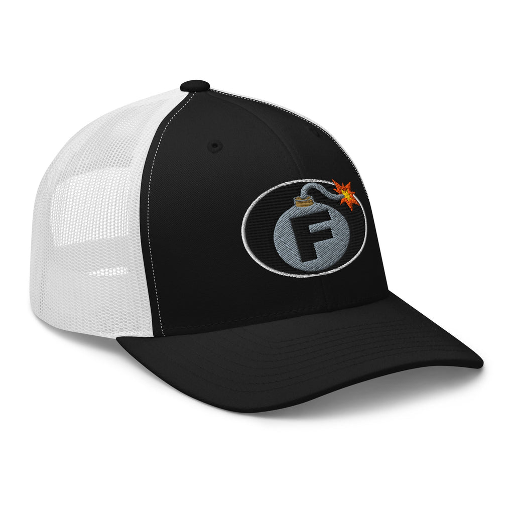 Hats  Custom Snapback Trucker Hat Funny NSFW F-Bomb Cap in 20 Colors Infidel Collective