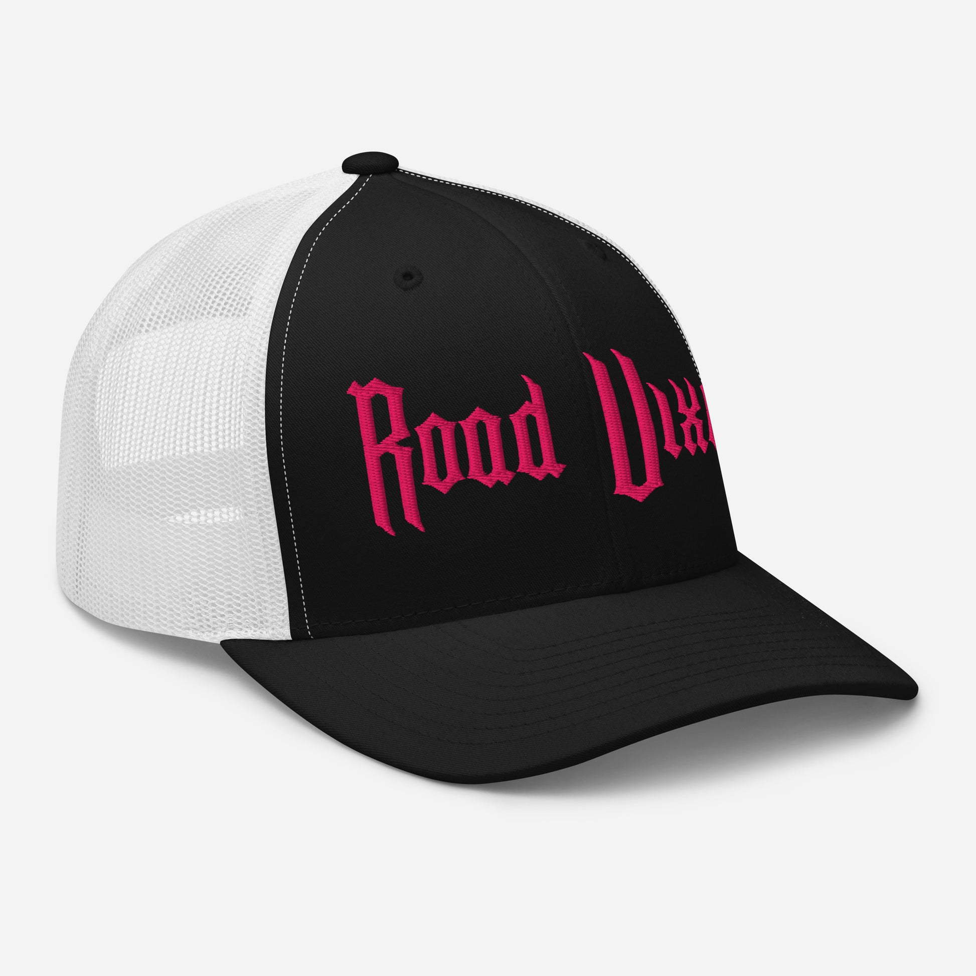 Snapback Custom Trucker Hats Road Vixen Cap for Sexy Women - Pink Stitch  Infidel Collective