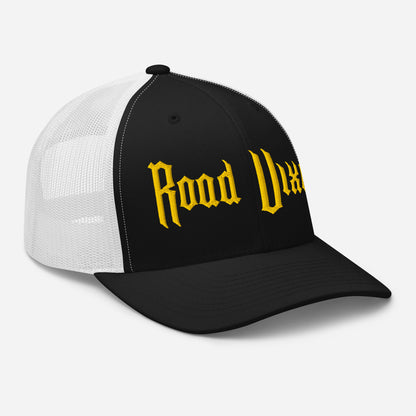 Snapback Custom Trucker Hats Road Vixen Yellow Stitch Cap for Sexy Women  Infidel Collective