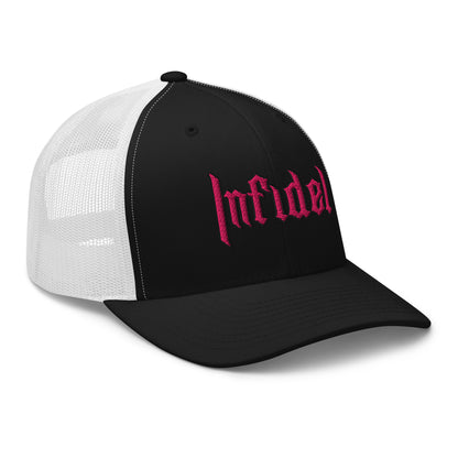 Snapback Custom Trucker Hats Cool INFIDEL Cap for Women Who Own It  Infidel Collective