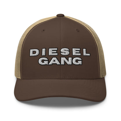 Hats Brown-Khaki Diesel Gang Snapback – Trucker Hat for Men & Women in 19 Colors Infidel Collective
