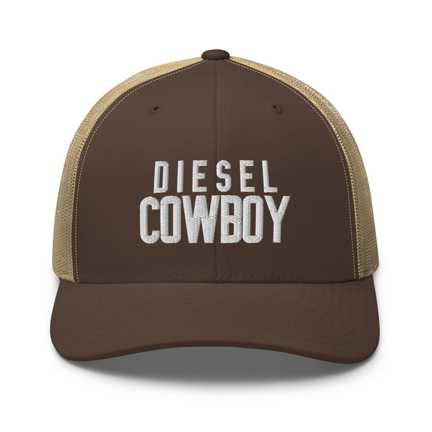 Hats Brown-Khaki Snapback Custom Trucker Hats – Diesel Cowboy Hat in 20 Killer Colors Infidel Collective