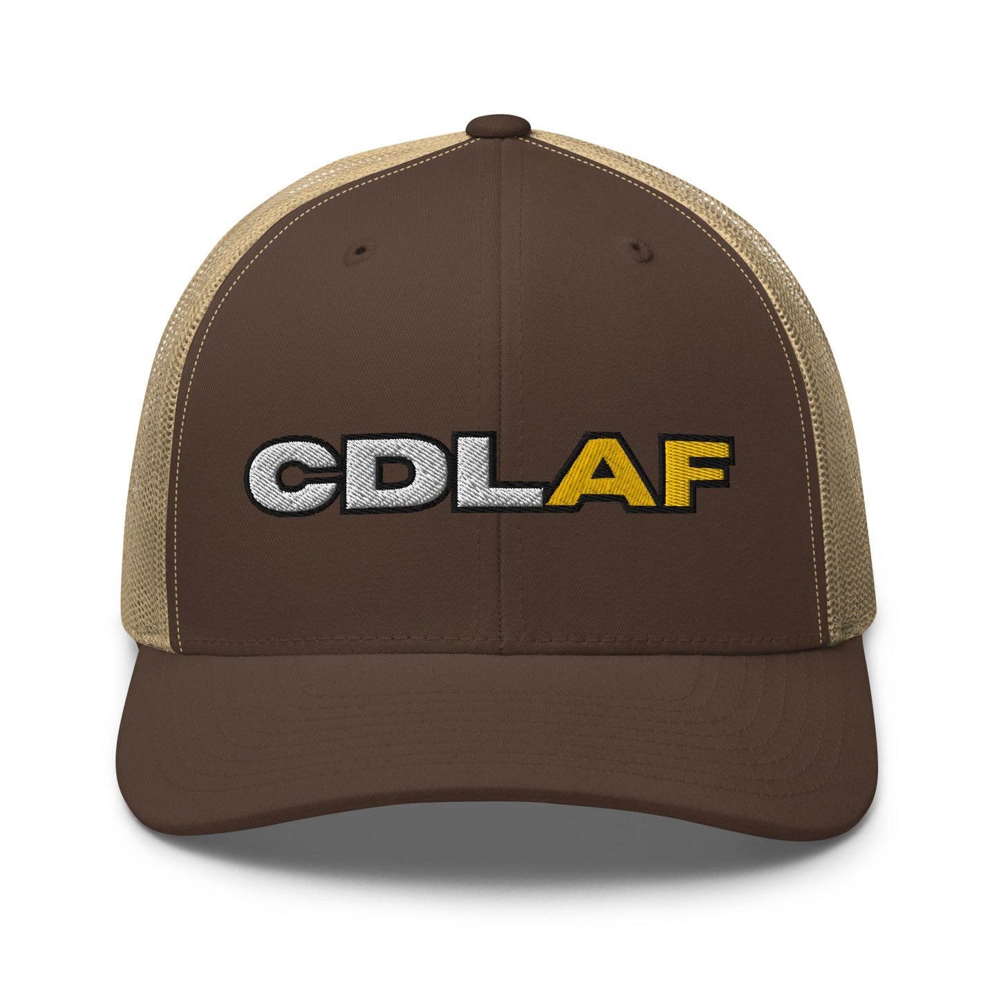 Hats Brown-Khaki Snapback Custom Trucker Hat CDLAF Diesel Gang Cap For Men & Women Infidel Collective