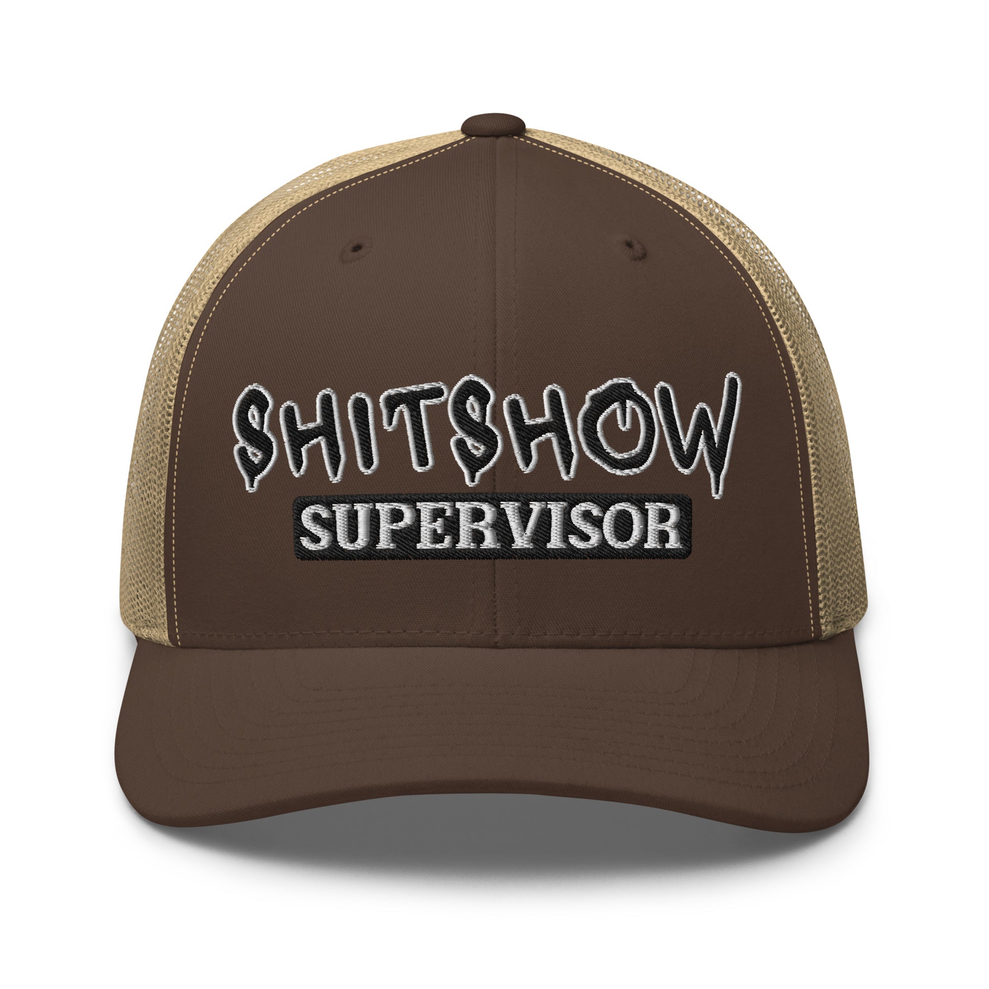 Snapback Custom Trucker Hats NSFW Shitshow Supervisor Cap for Men & Women  Infidel Collective