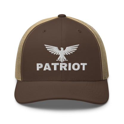 Patriot Eagle Cap - Snapback Custom Trucker Hats for Men & Women  Infidel Collective
