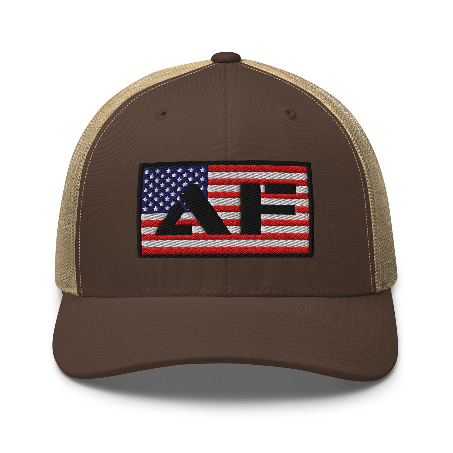 AF American Freedom Flag Snapback Custom Trucker Hat  Infidel Collective