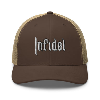 Snapback Custom Trucker Hats INFIDEL Badass Caps for Men & Women  Infidel Collective