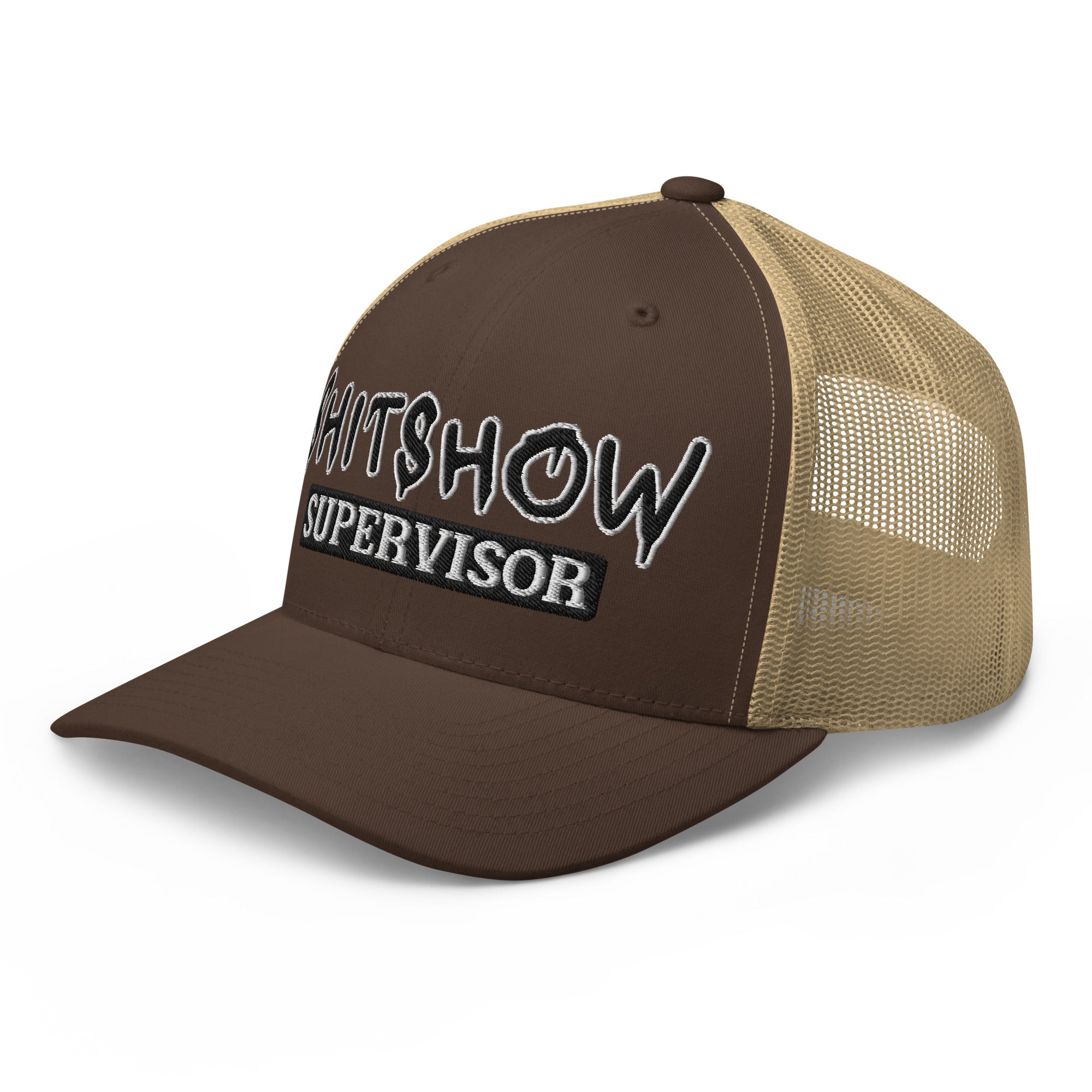 Snapback Custom Trucker Hats NSFW Shitshow Supervisor Cap for Men & Women  Infidel Collective