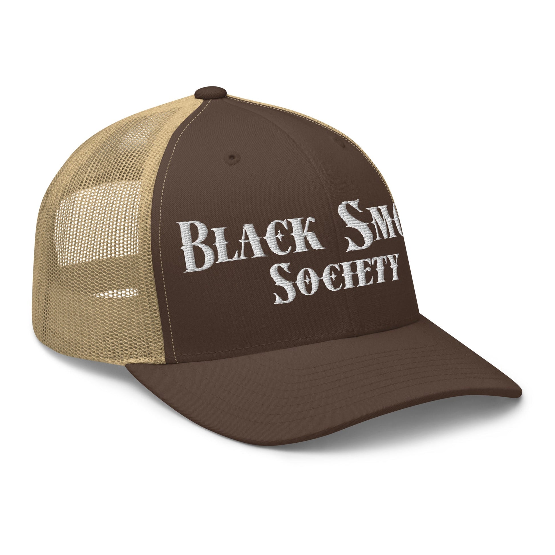Hats  Snapback Custom Trucker Hat Black Smoke Society Cap For Men & Women Infidel Collective