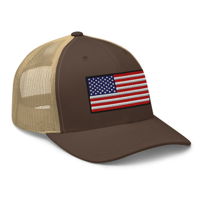 Old Glory Snapback Custom Trucker Hat | Patriotic Freedom Style  Infidel Collective