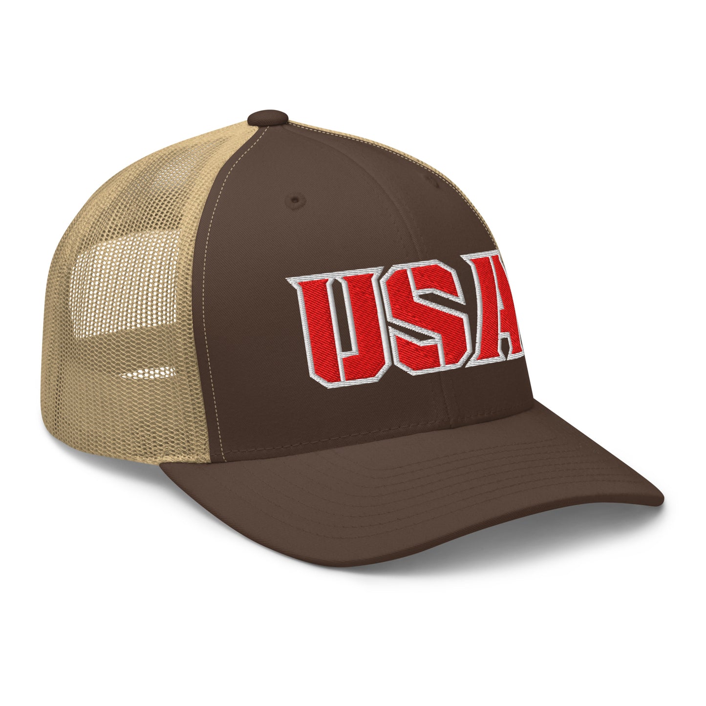USA Power Cool Custom Patriotic Snapback Trucker Hats  for Men & Women (20 Colors)  Infidel Collective