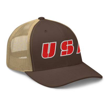 Snapback Custom Trucker Hats USA Bold Patriotic Cap for Men & Women  Infidel Collective