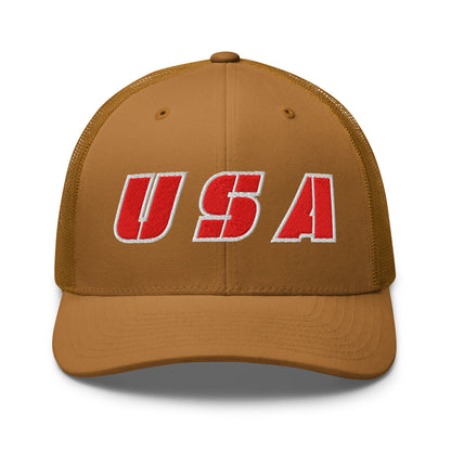 Snapback Custom Trucker Hats USA Bold Patriotic Cap for Men & Women  Infidel Collective