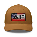 AF American Freedom Flag Snapback Custom Trucker Hat  Infidel Collective