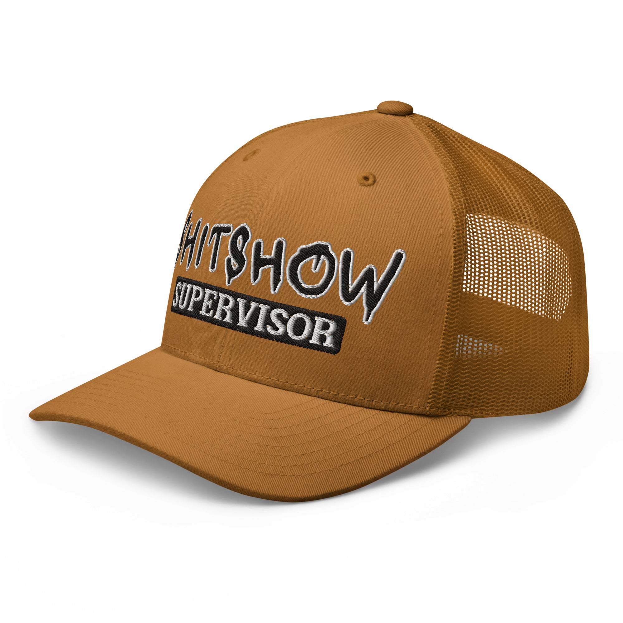 Snapback Custom Trucker Hats NSFW Shitshow Supervisor Cap for Men & Women  Infidel Collective