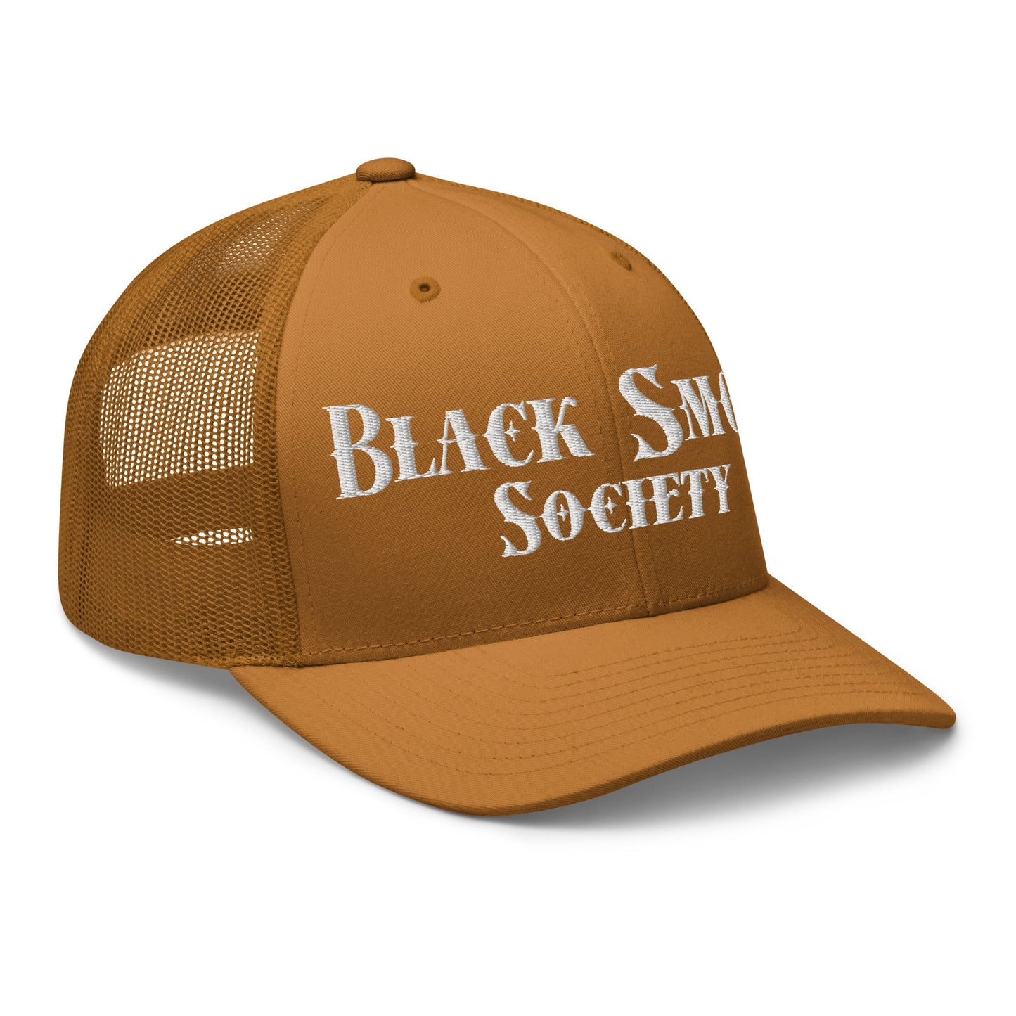 Hats  Snapback Custom Trucker Hat Black Smoke Society Cap For Men & Women Infidel Collective