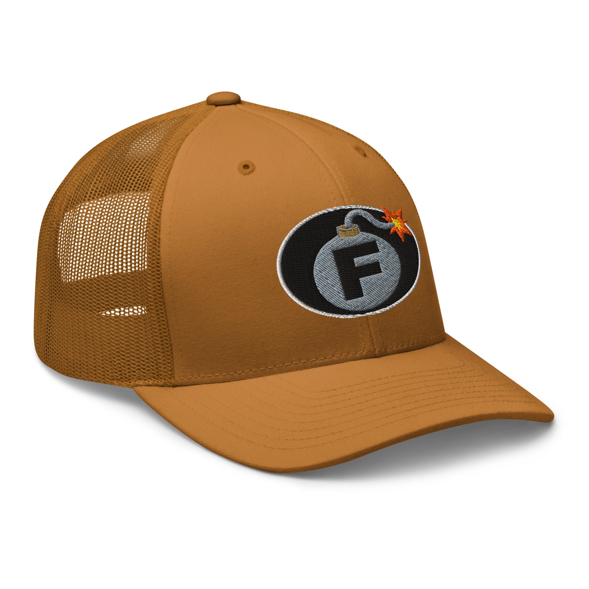 Hats  Custom Snapback Trucker Hat Funny NSFW F-Bomb Cap in 20 Colors Infidel Collective