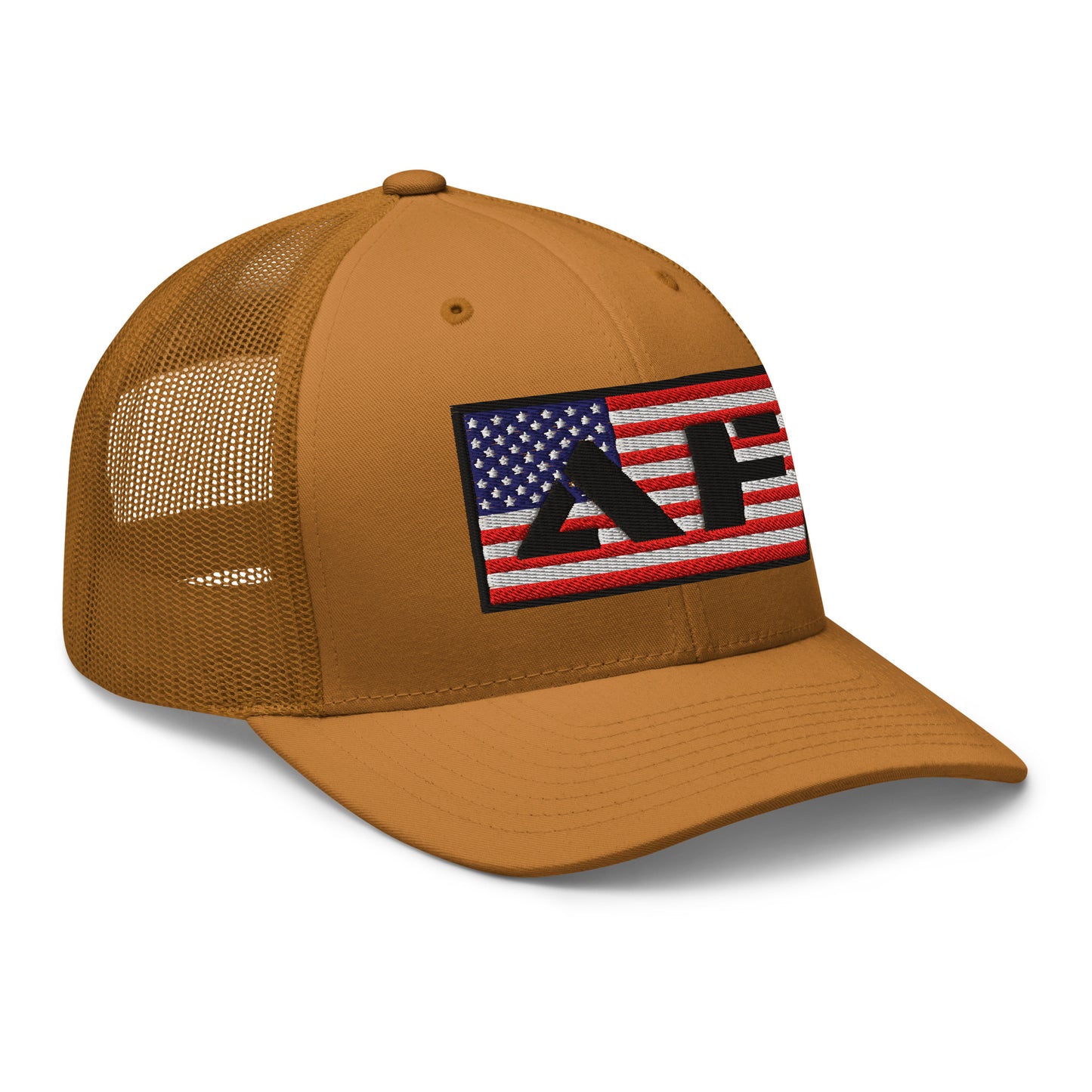 AF American Freedom Flag Snapback Custom Trucker Hat  Infidel Collective