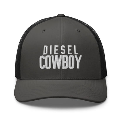 Hats Charcoal-Black Snapback Custom Trucker Hats – Diesel Cowboy Hat in 20 Killer Colors Infidel Collective