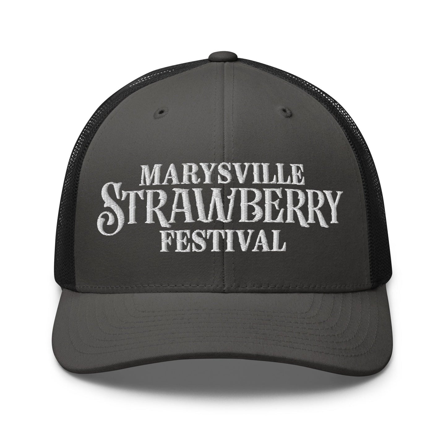 Hats Charcoal-Black Personalized Snapback Request - Marysville Strawberry Festival Infidel Collective