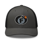 Hats Charcoal-Black Custom Snapback Trucker Hat Funny NSFW F-Bomb Cap in 20 Colors Infidel Collective