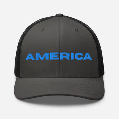 Cool AMERICA Custom Patriotic Hats Embroidered in Blue Stitch (11 Colors)  Infidel Collective