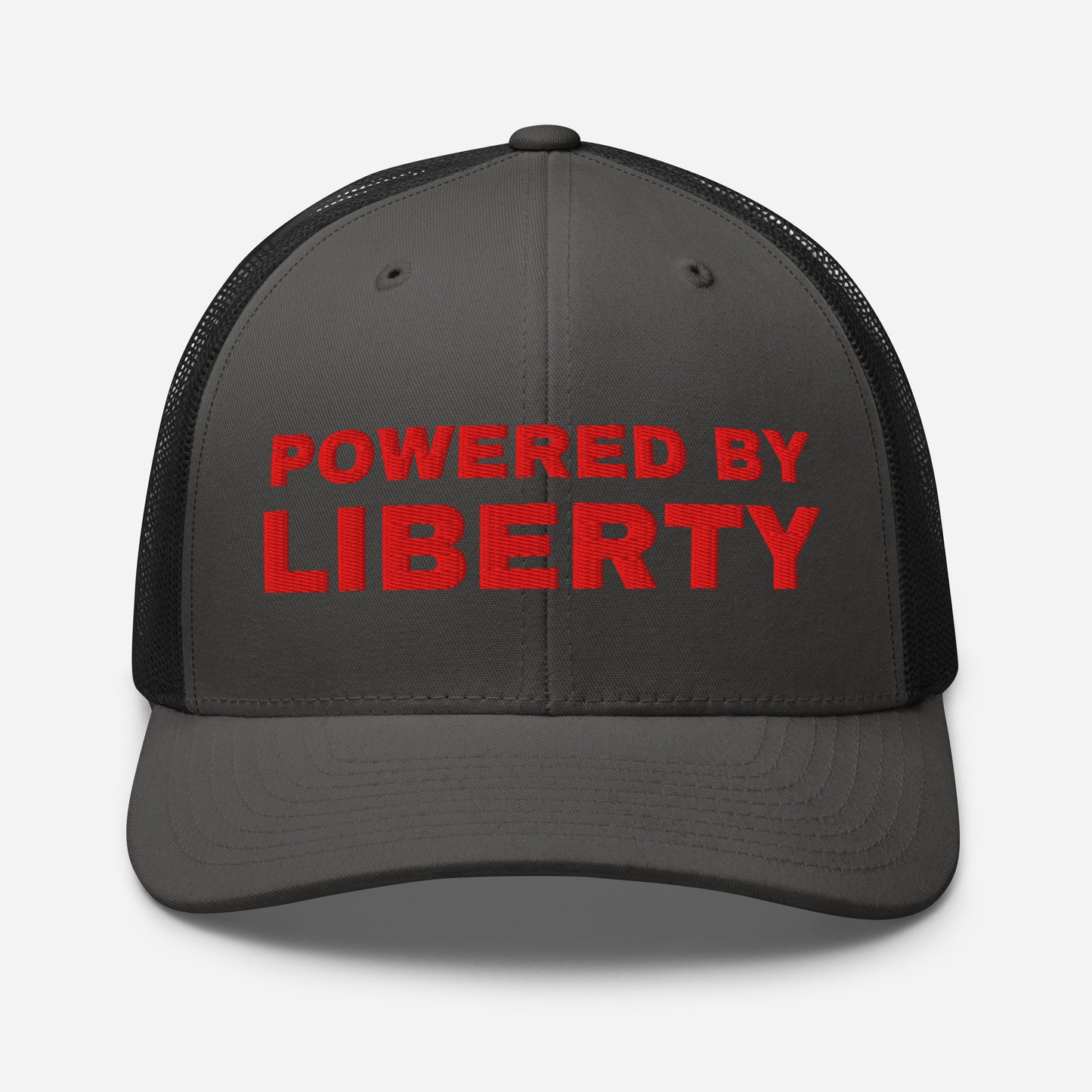 Snapback Custom Trucker Hats Powered by Liberty Cap in Red Stitching  Infidel Collective