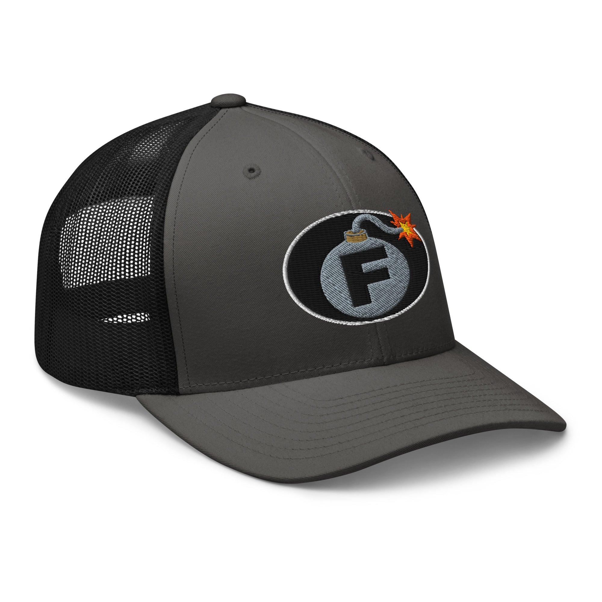Hats  Custom Snapback Trucker Hat Funny NSFW F-Bomb Cap in 20 Colors Infidel Collective