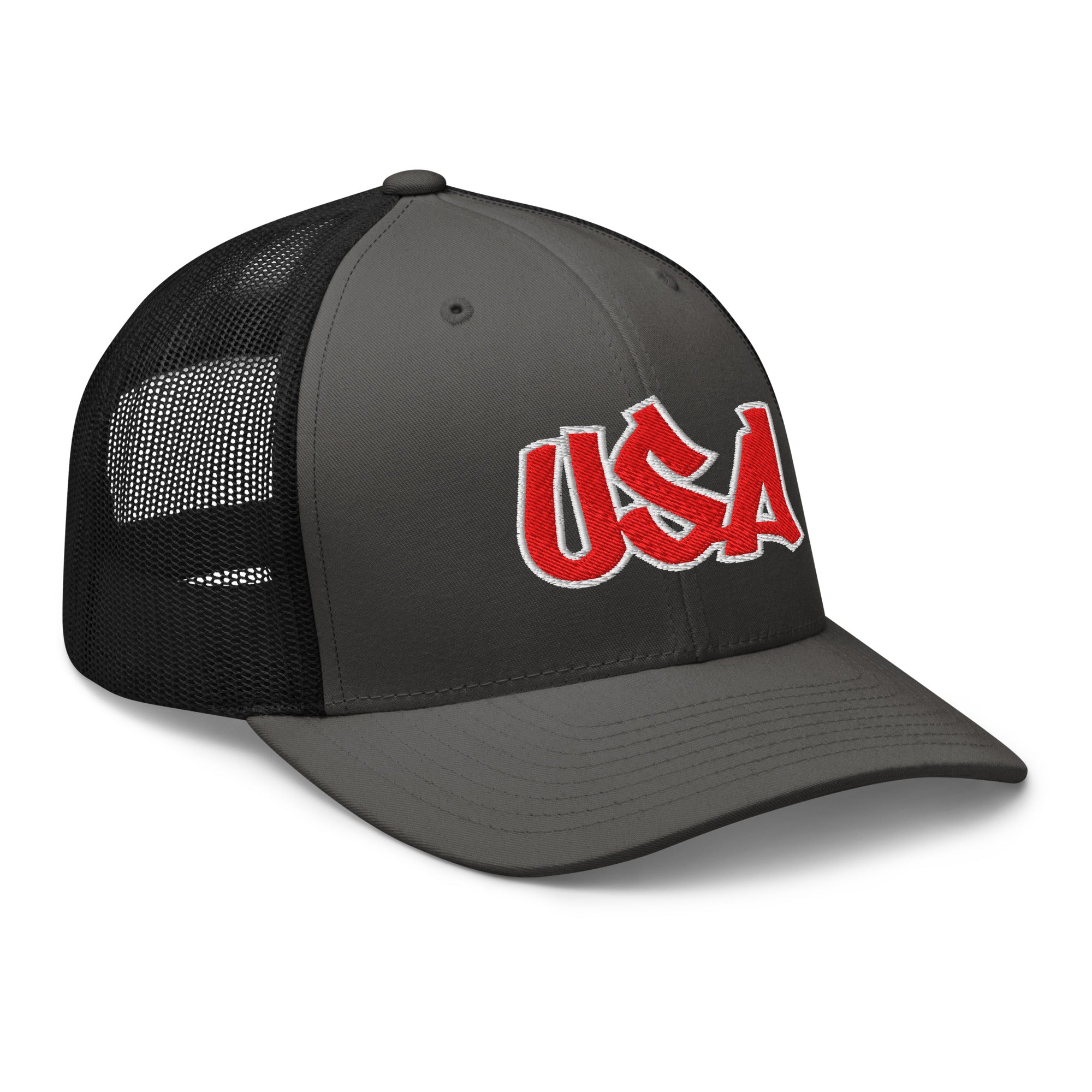 Cool USA Street Script Custom Patriotic Snapback Trucker Hats for Men & Women (20 Colors)  Infidel Collective