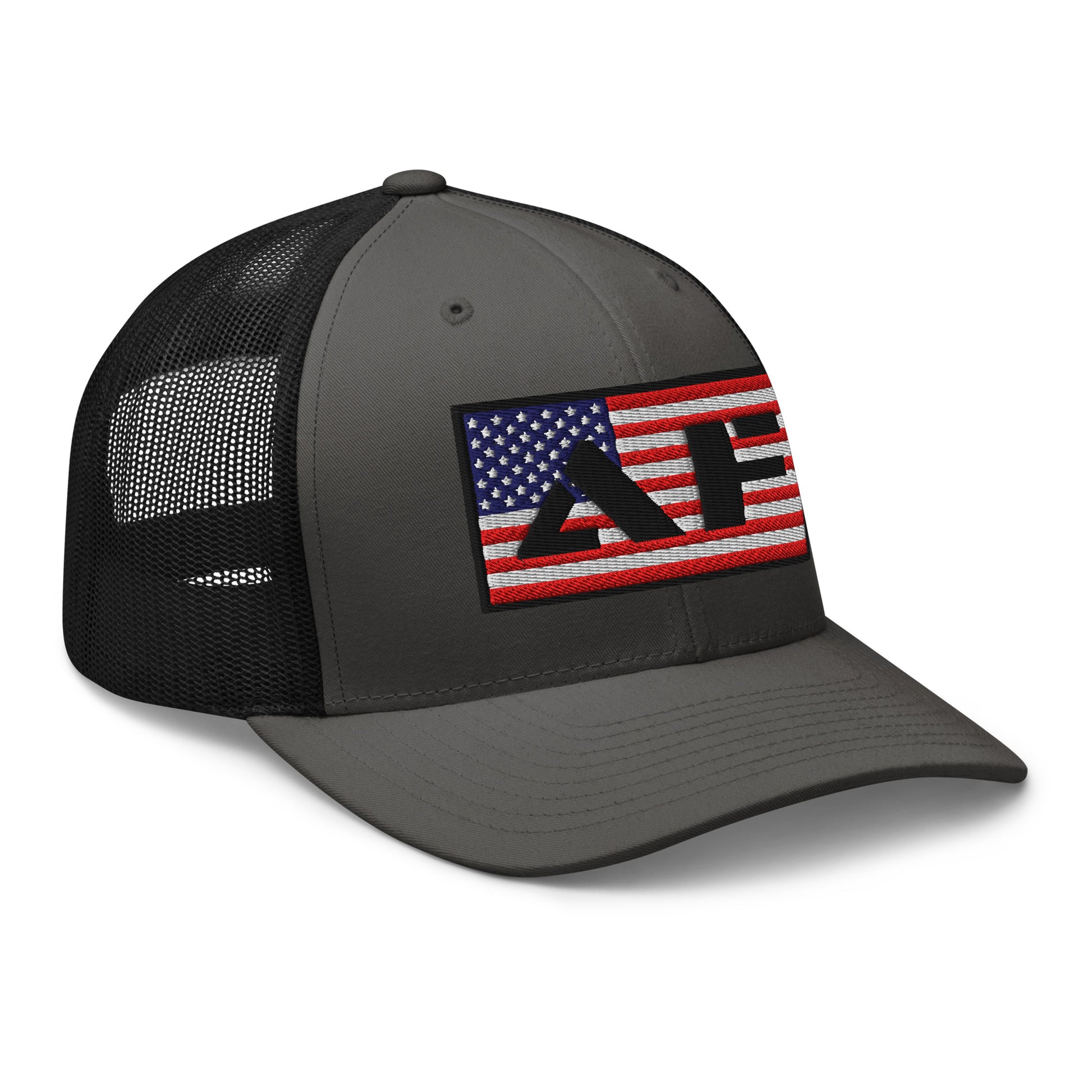 AF American Freedom Flag Snapback Custom Trucker Hat  Infidel Collective