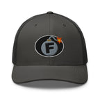 Hats Charcoal Custom Snapback Trucker Hat Funny NSFW F-Bomb Cap in 20 Colors Infidel Collective