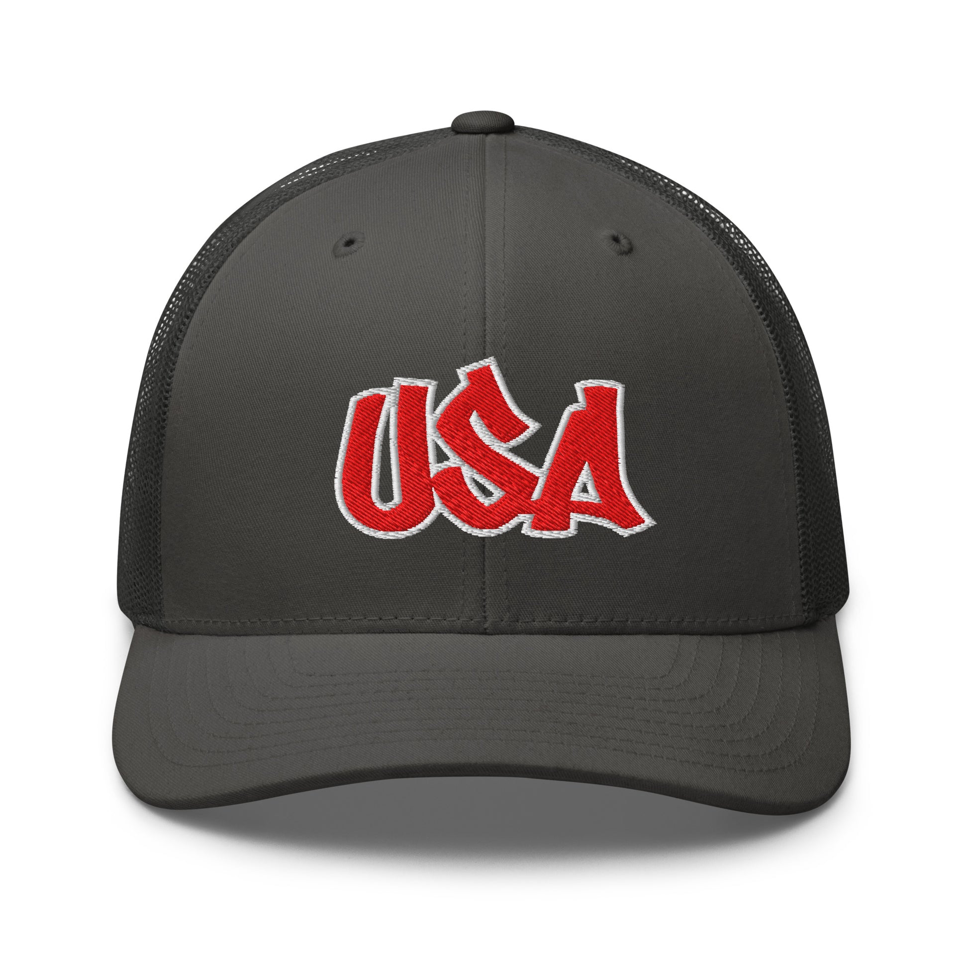 Cool USA Street Script Custom Patriotic Snapback Trucker Hats for Men & Women (20 Colors)  Infidel Collective