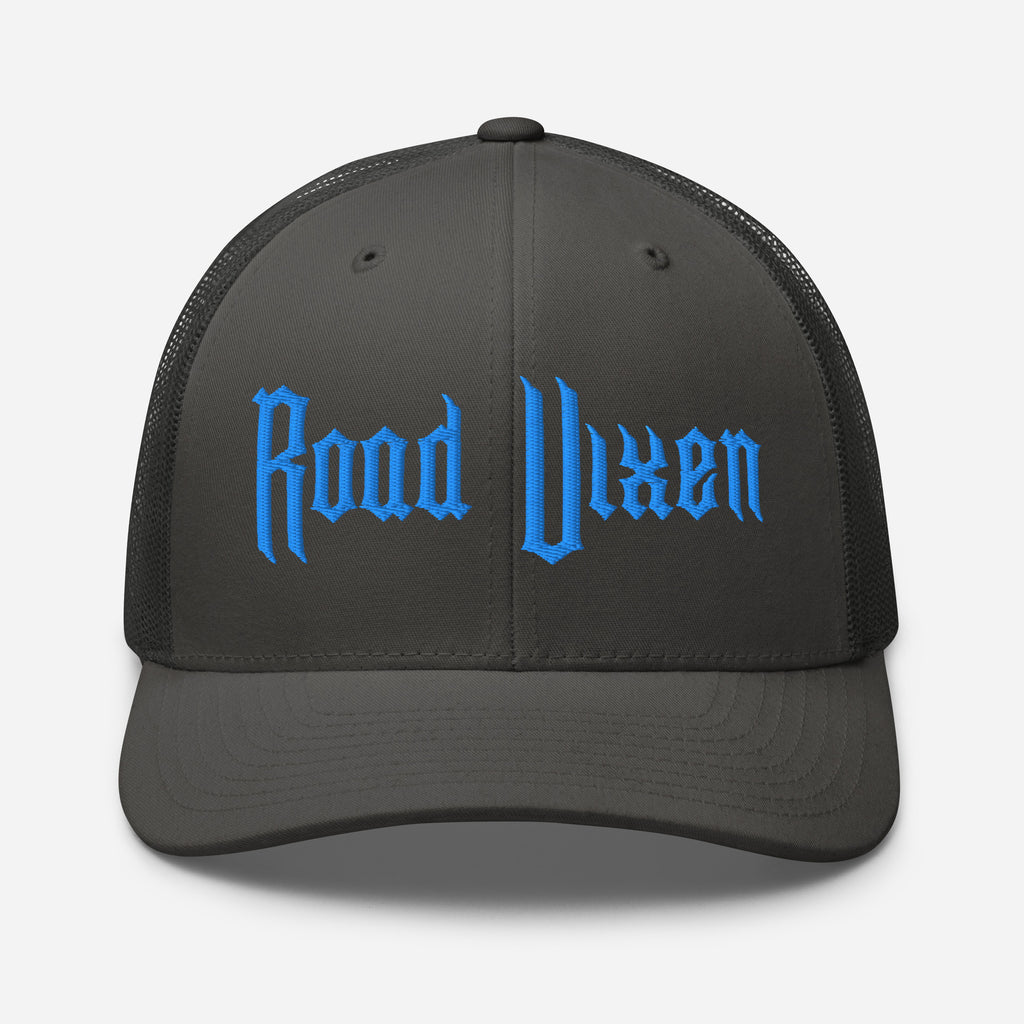 Snapback Custom Trucker Hats Road Vixen Blue Cap for Sexy Women  Infidel Collective