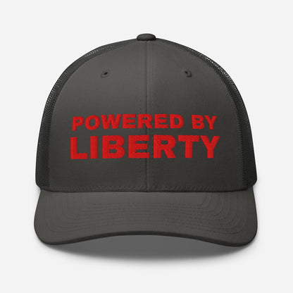Snapback Custom Trucker Hats Powered by Liberty Cap in Red Stitching  Infidel Collective