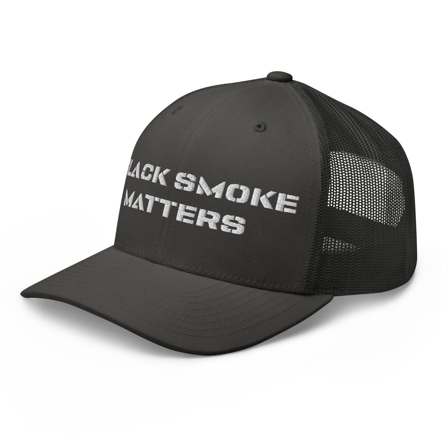 Hats  Snapback Custom Trucker Hat to Rock – Black Smoke Matters Diesel Cap Infidel Collective